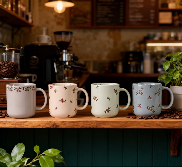 Etsitkö käytännöllistä mutta kaunista mukia? Tutustu miten BYF:n eksklusiivinen käsinmaalattu mukisarja voi tuoda iloa jokapäiväiseen elämääsi!